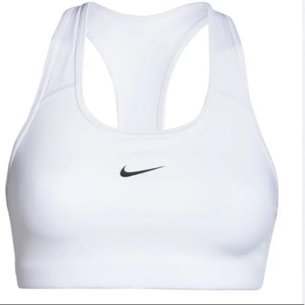 NIKE Swoosh Dri-FIT Racerback Sports Bra Size M